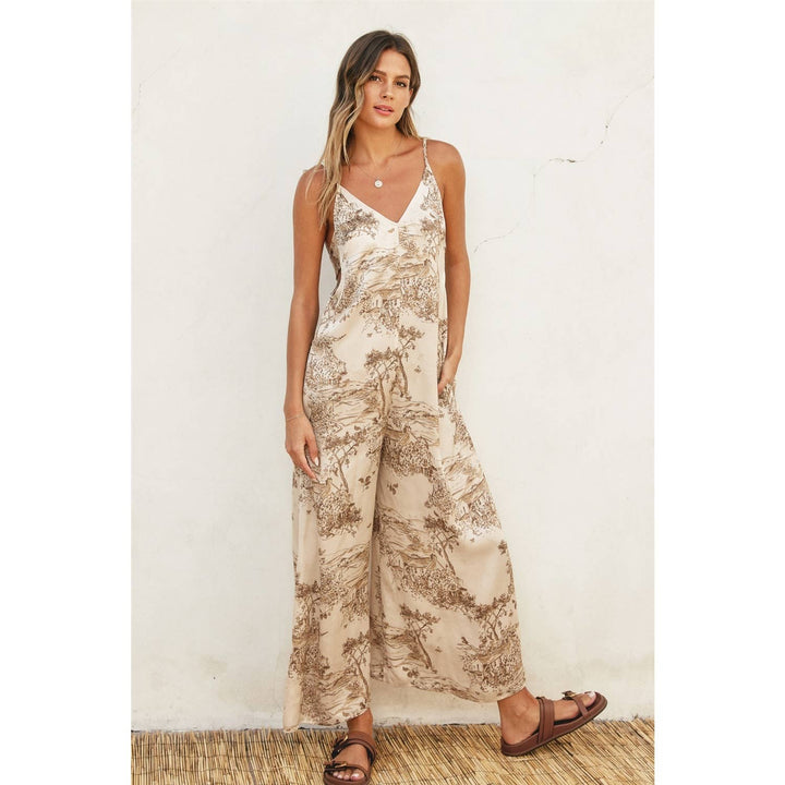 Bar Harbor Tie Back Detail Jumpsuit
