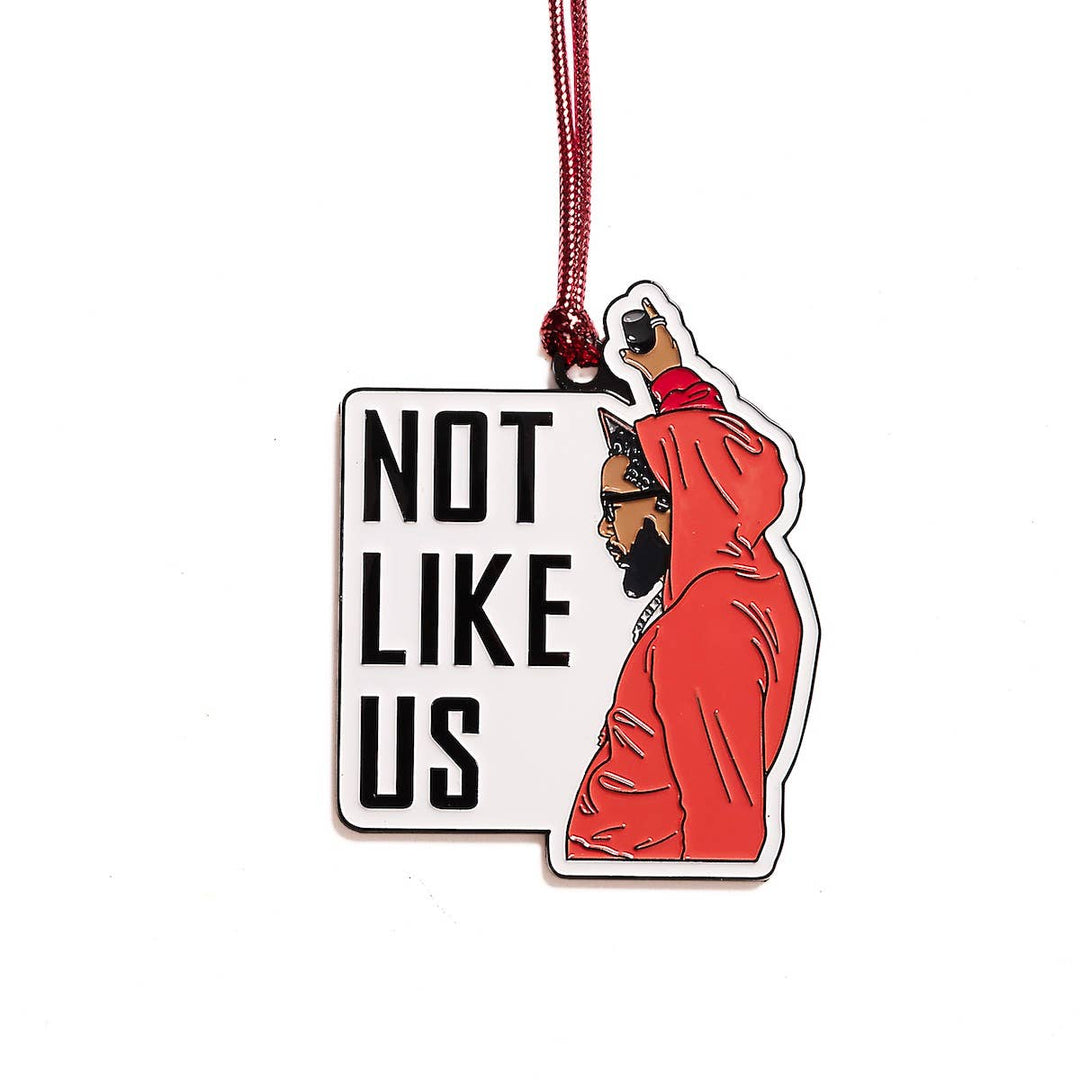 Kendrick Not Like Us Enamel Ornament
