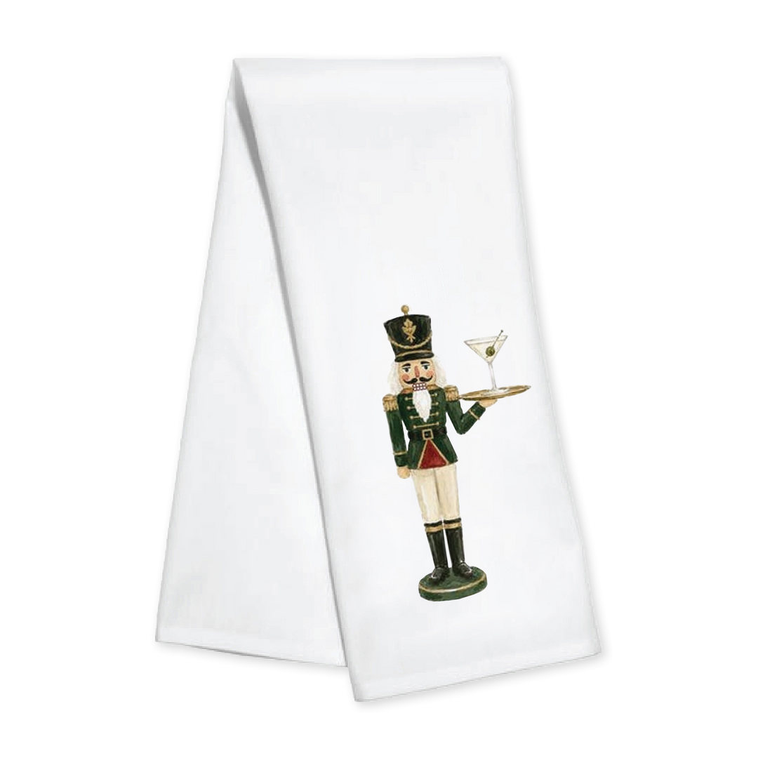 Kitchen Towel - Nutcracker w Martini