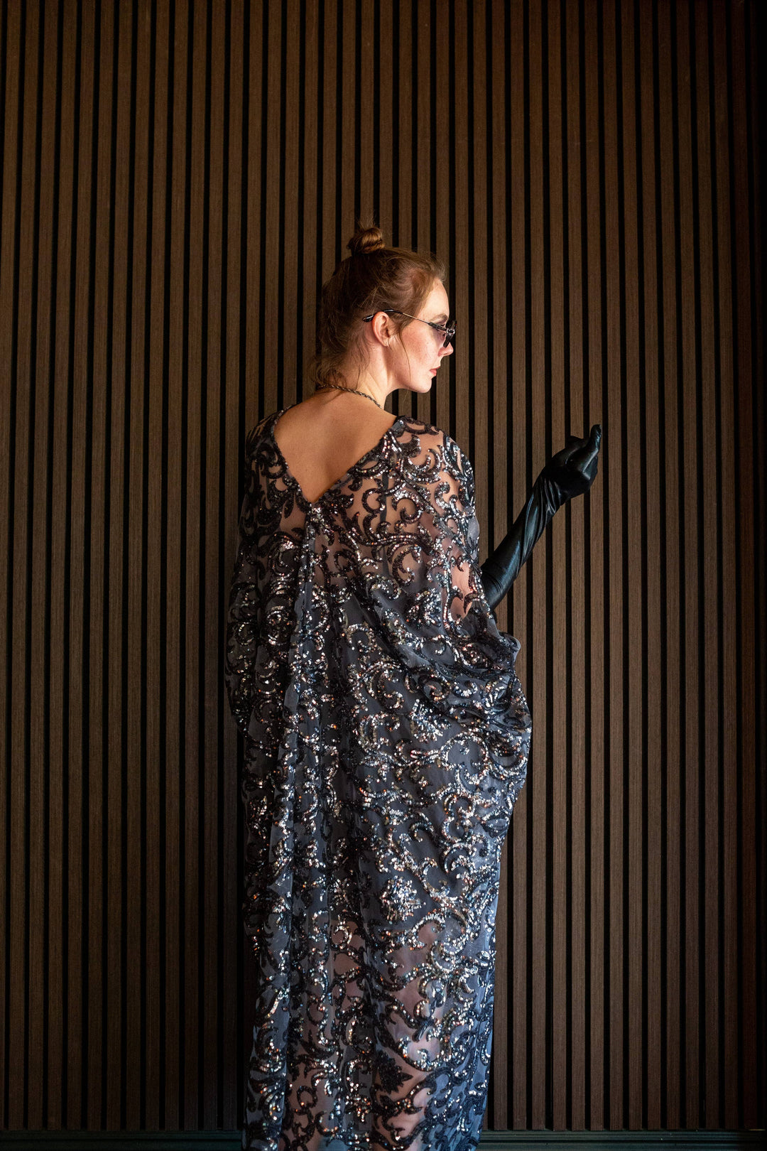 Empire Sequin Caftan