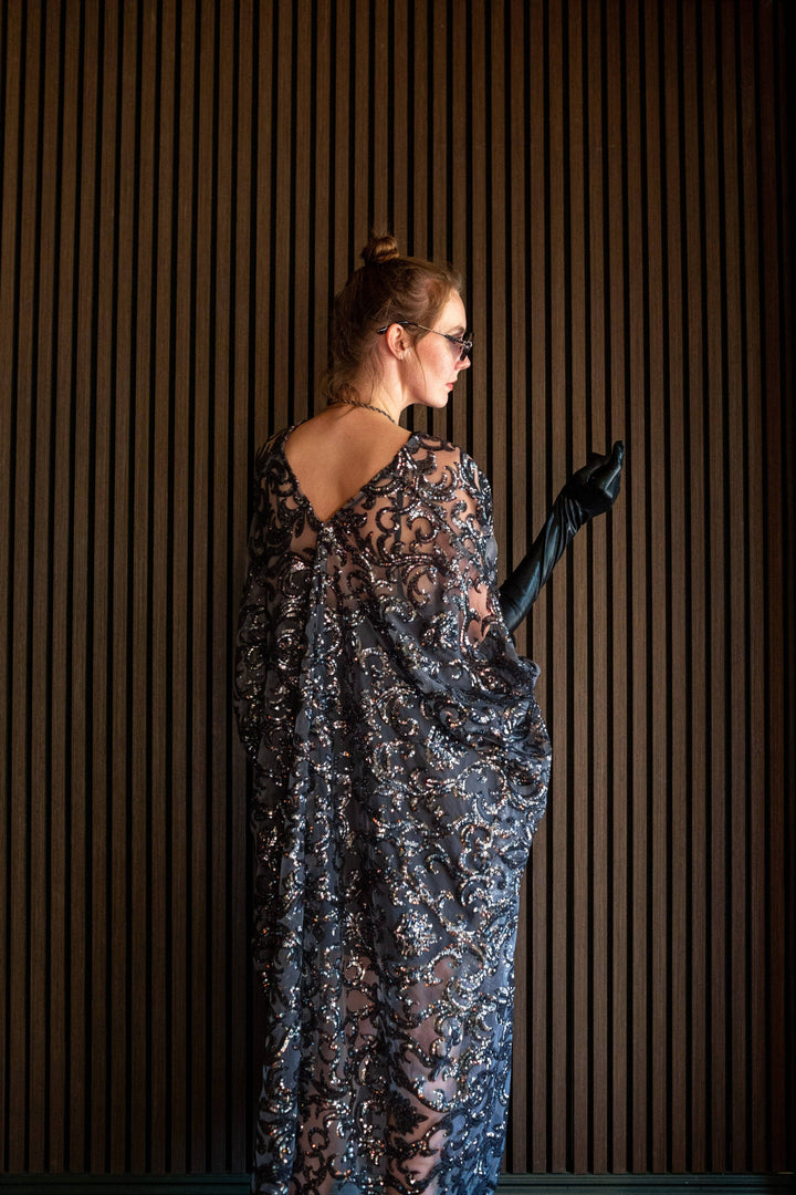 Empire Sequin Caftan