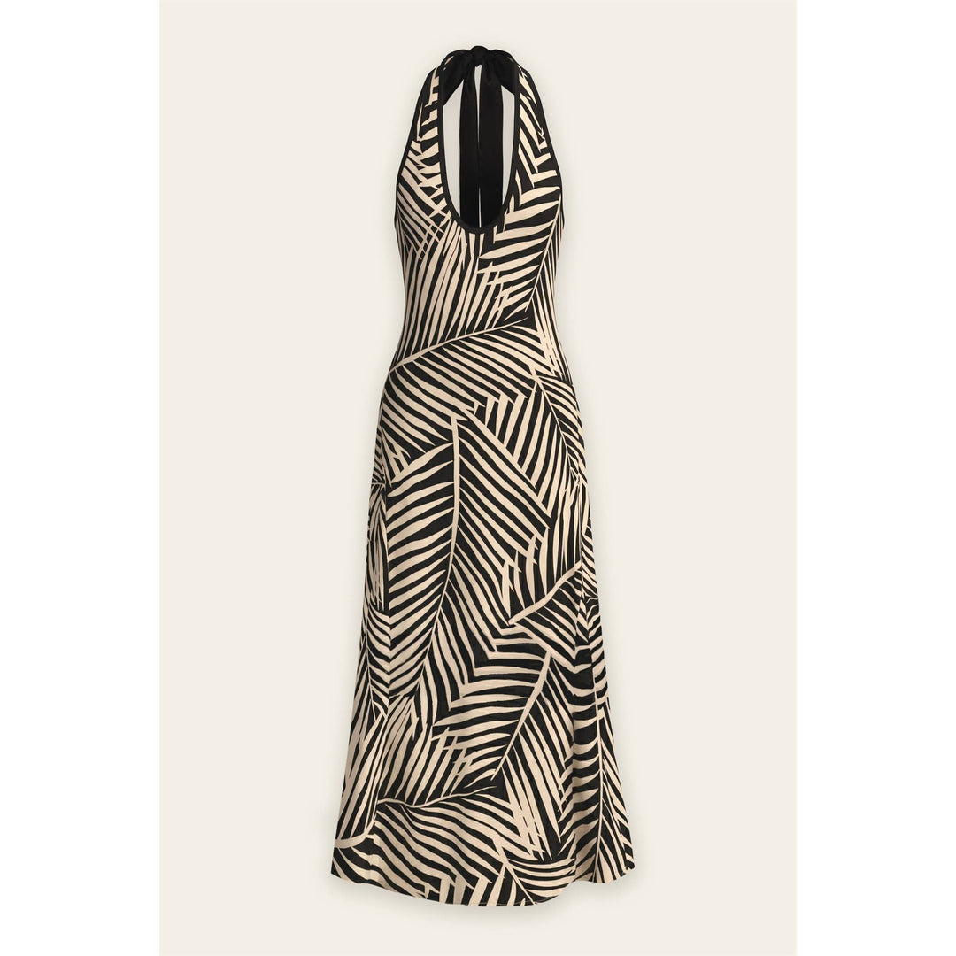 Mango Grove Contrast Binding Maxi Dress