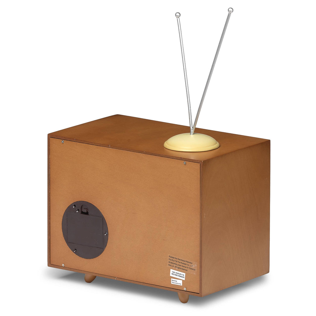 Lighted Musical TV; Rotating Rudolph & Friends