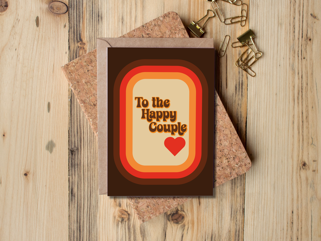 To The Happy Couple Card