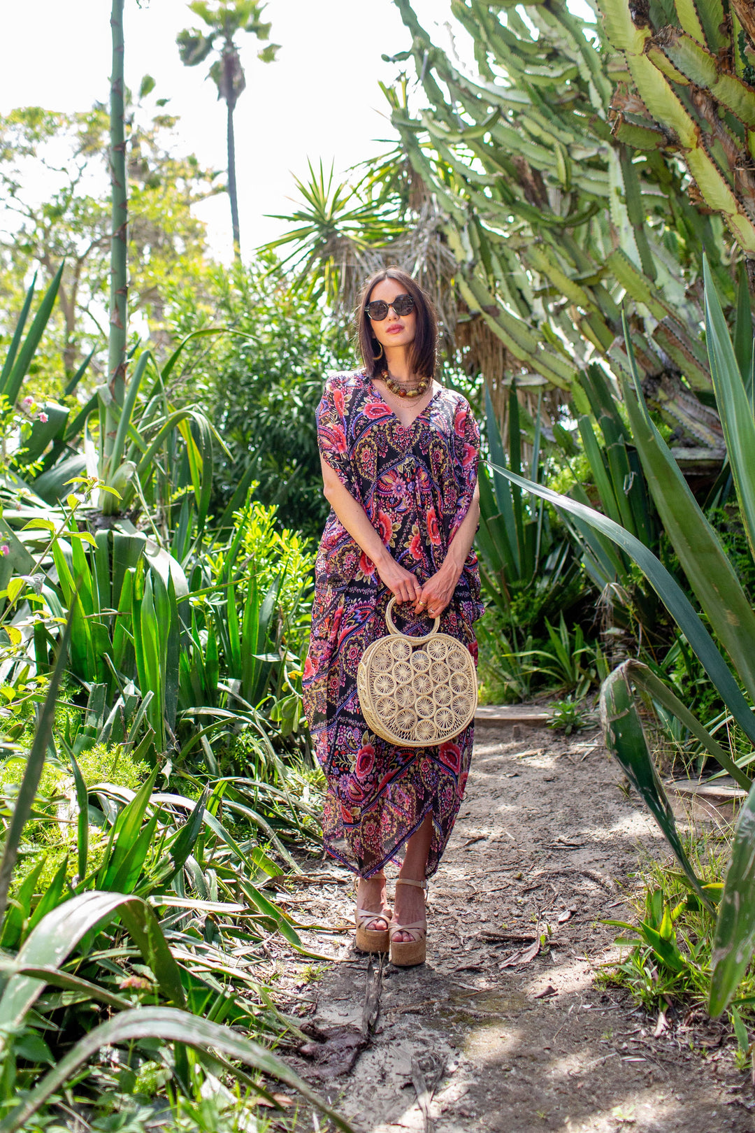 Lorraine Paisley Caftan