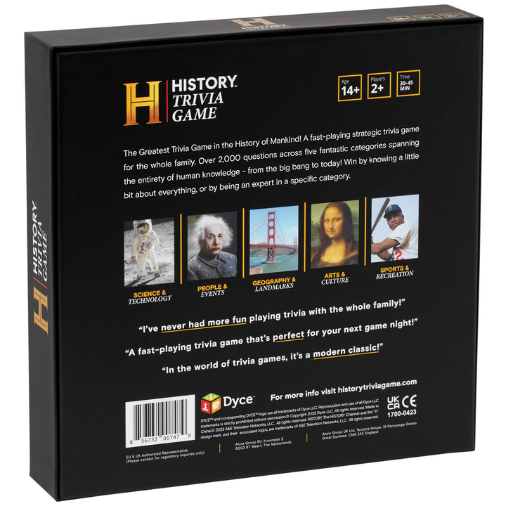 HISTORY: The Iconic General Knowledge Trivia Game