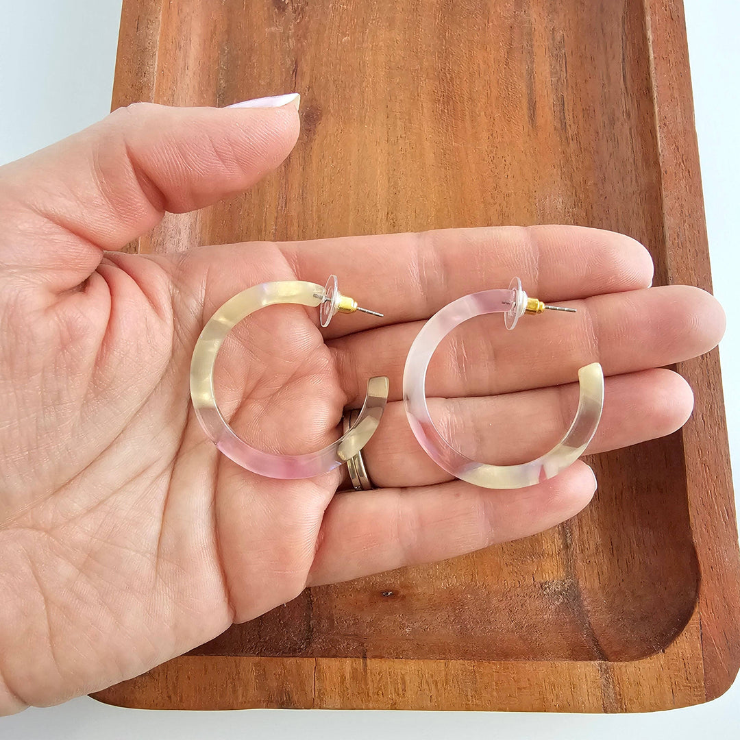 Camy Hoops - Spring Spritz