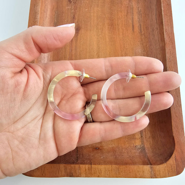 Camy Hoops - Spring Spritz