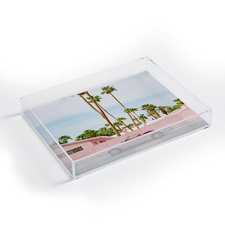 Bethany Young Pink Palm Springs on Film Acrylic Tray