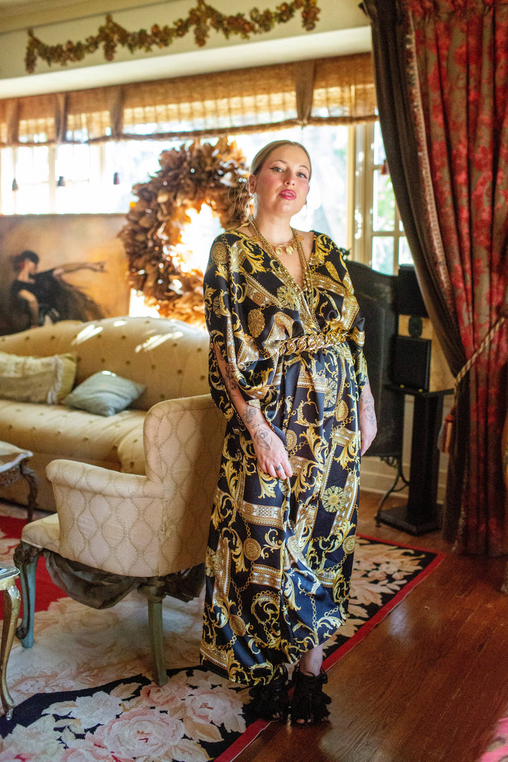 Voglia Nera Caftan Kaftan Dress
