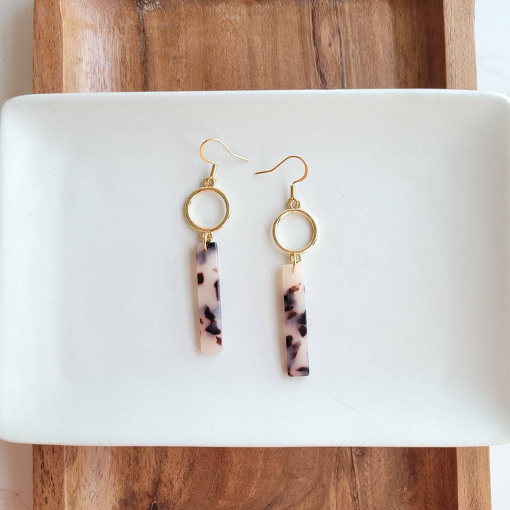 Isabella Earrings - Blonde Tortoise // Jewelry, Fall
