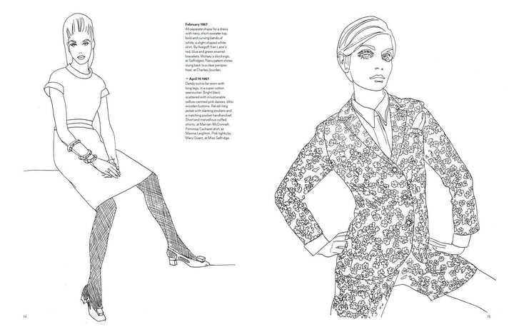 Vogue Goes Pop Coloring Book
