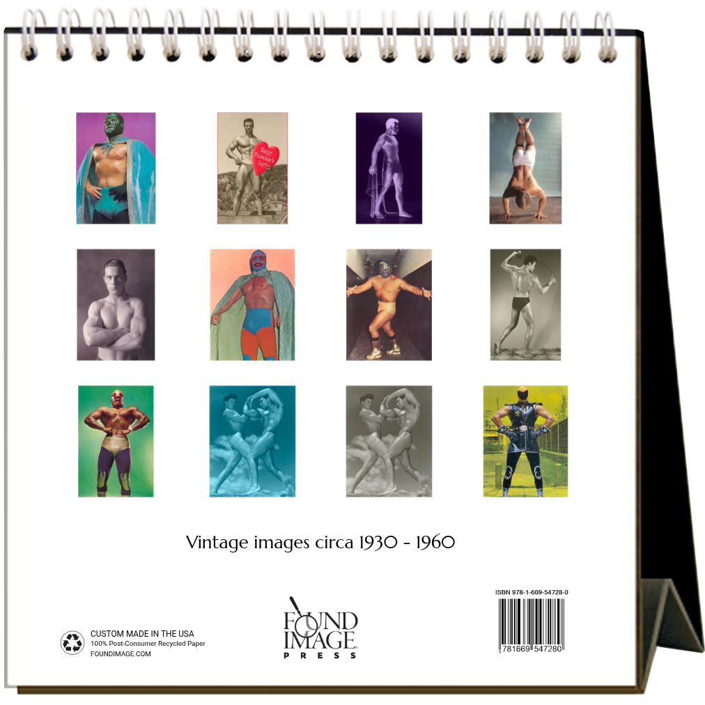 Beefcake 2027 Desk Calendar