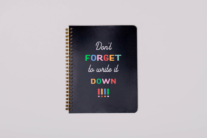 Rough Draft Mini Notebook, Don't Forget to Write it Down