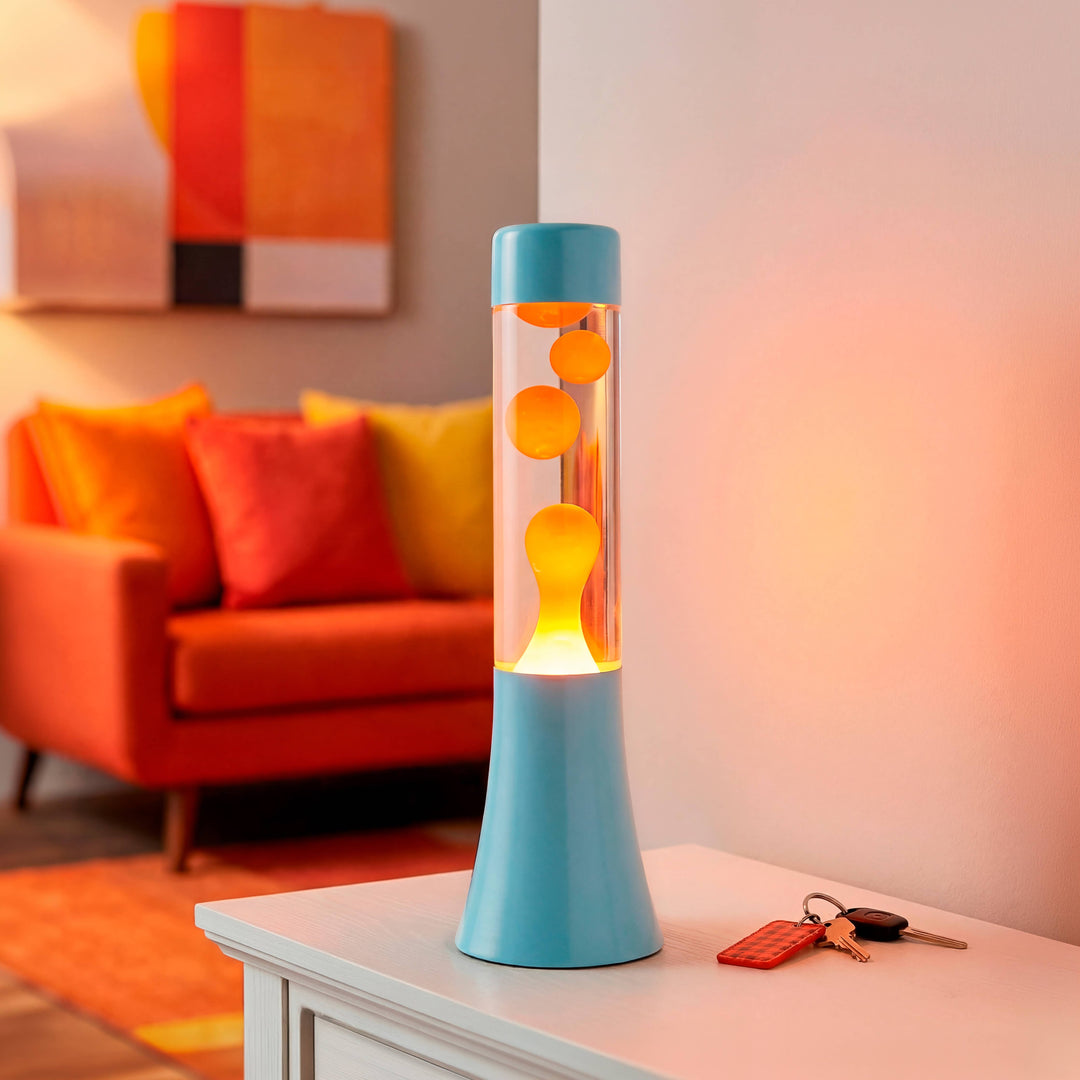 Mini Flow Lamp Blue and Orange