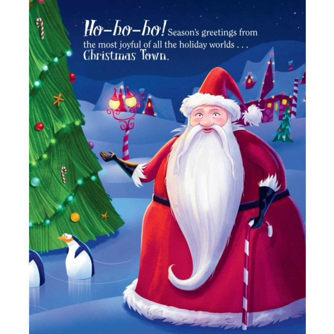 Little Golden Book I Am Santa The Nightmare Before Christmas