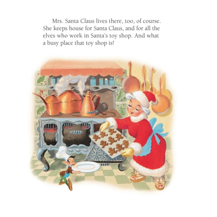 Little Golden Book Santa's Toy Shop