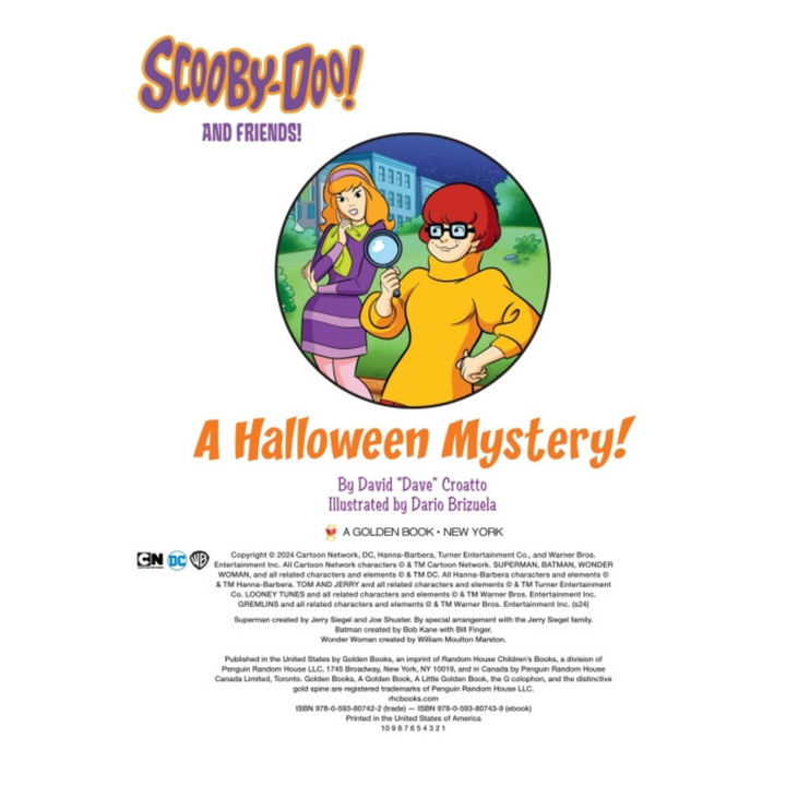 Little Golden Book Halloween Mystery