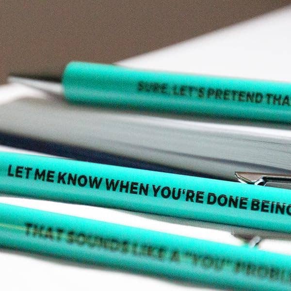 Passive Aggressive Pens
