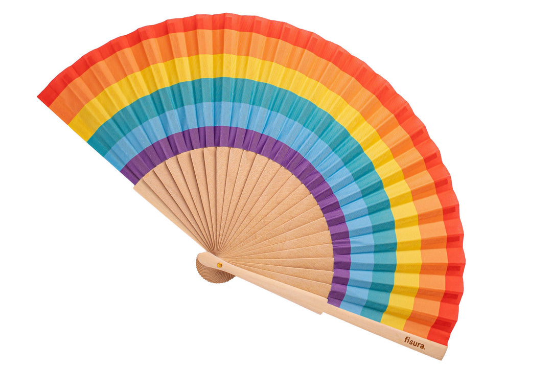 “Rainbow” fan
