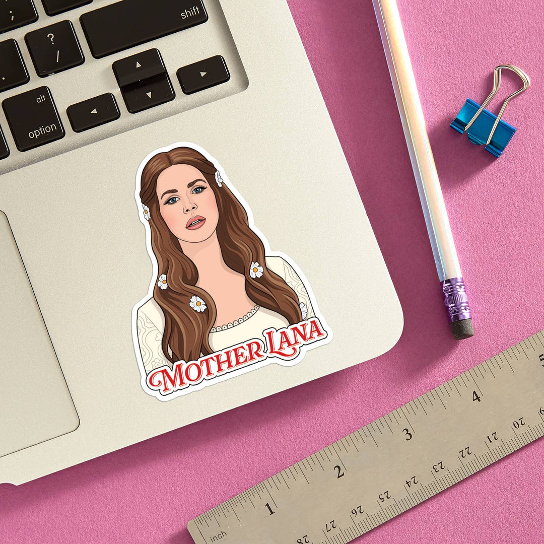 Mother Singer Die Cut Sticker