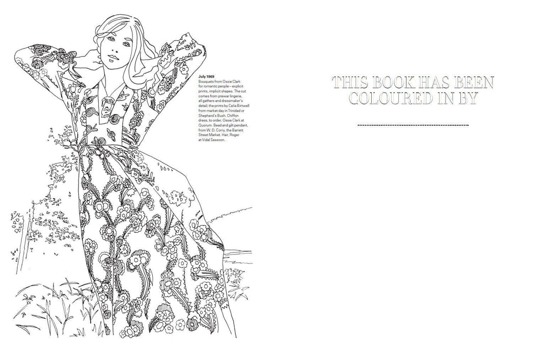 Vogue Goes Pop Coloring Book