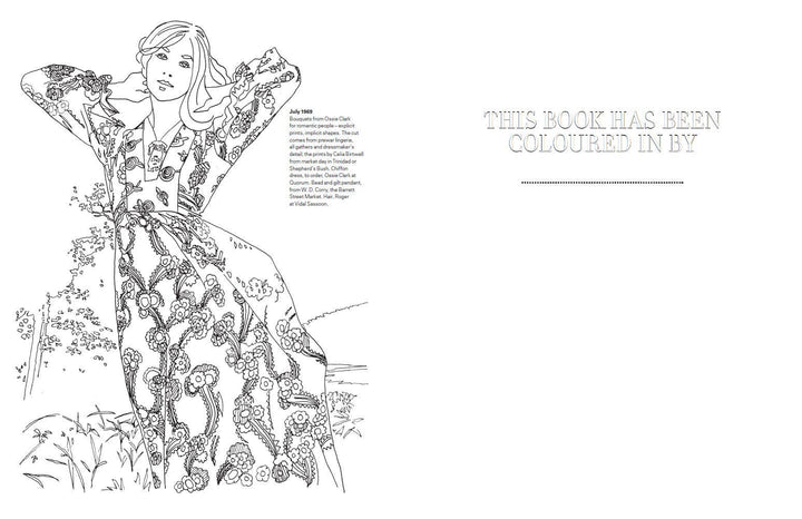 Vogue Goes Pop Coloring Book