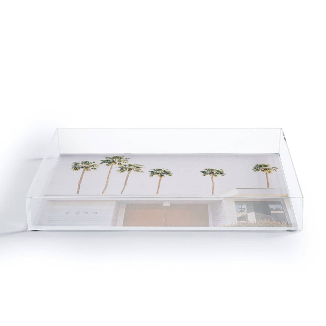 Sisi and Seb Palm Springs Acrylic Tray