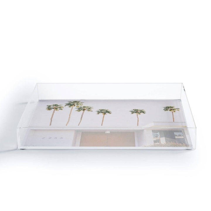 Sisi and Seb Palm Springs Acrylic Tray
