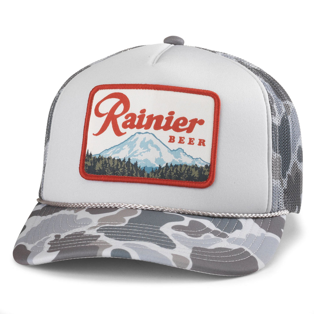 Rainier Trucker Hat Mallard - Gray/Camo