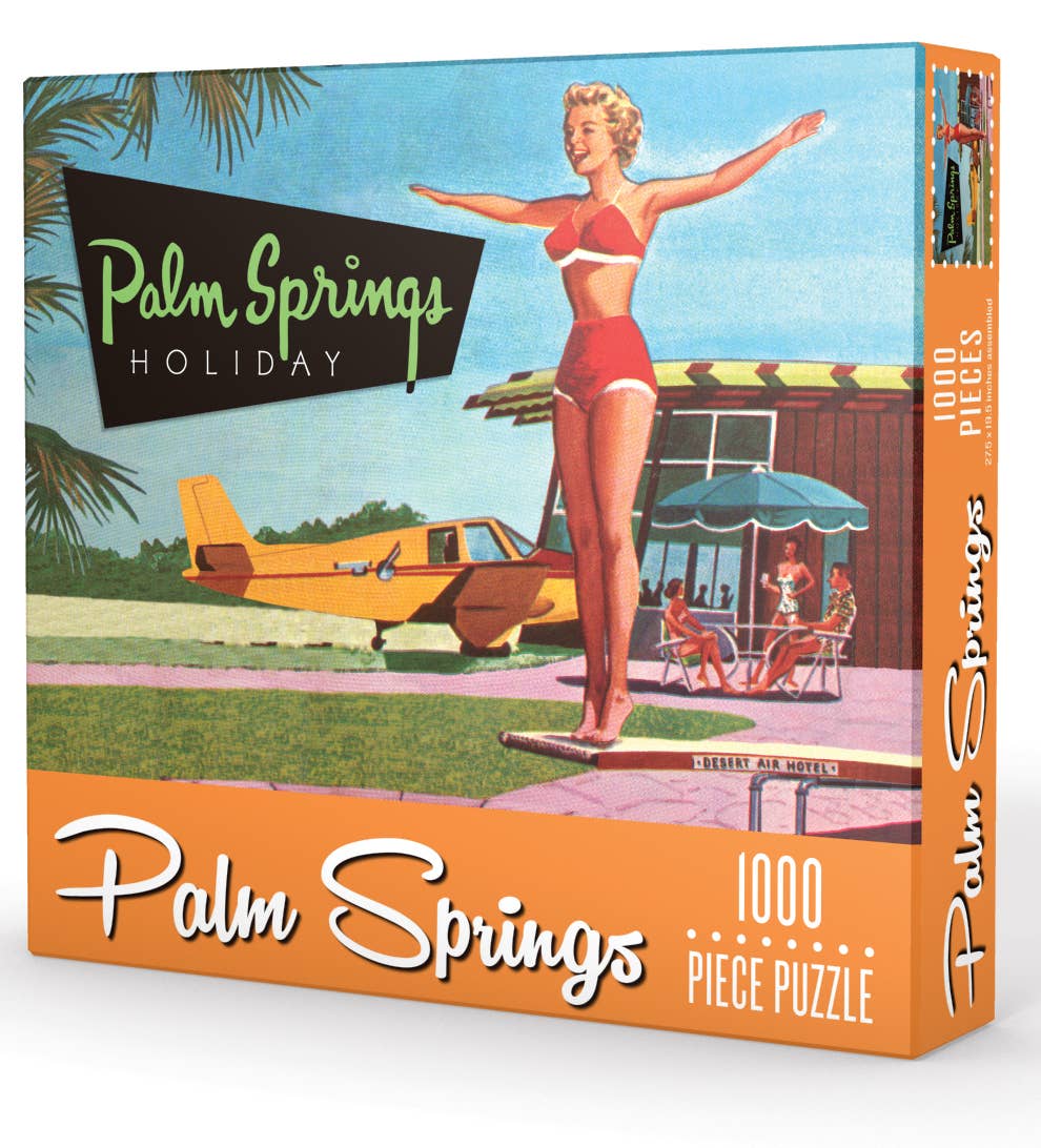 Palm Springs Holiday Puzzle 1000 piece