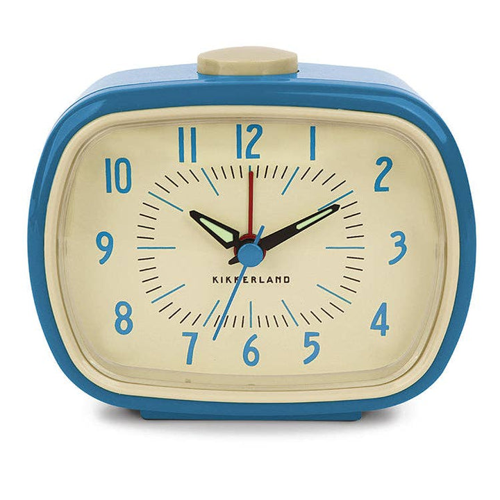 Retro Alarm Clock + Blue
