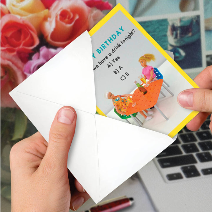 Birthday Card - Multiple Choice Drink