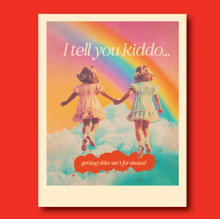 SISSIES KIDDO birthday card