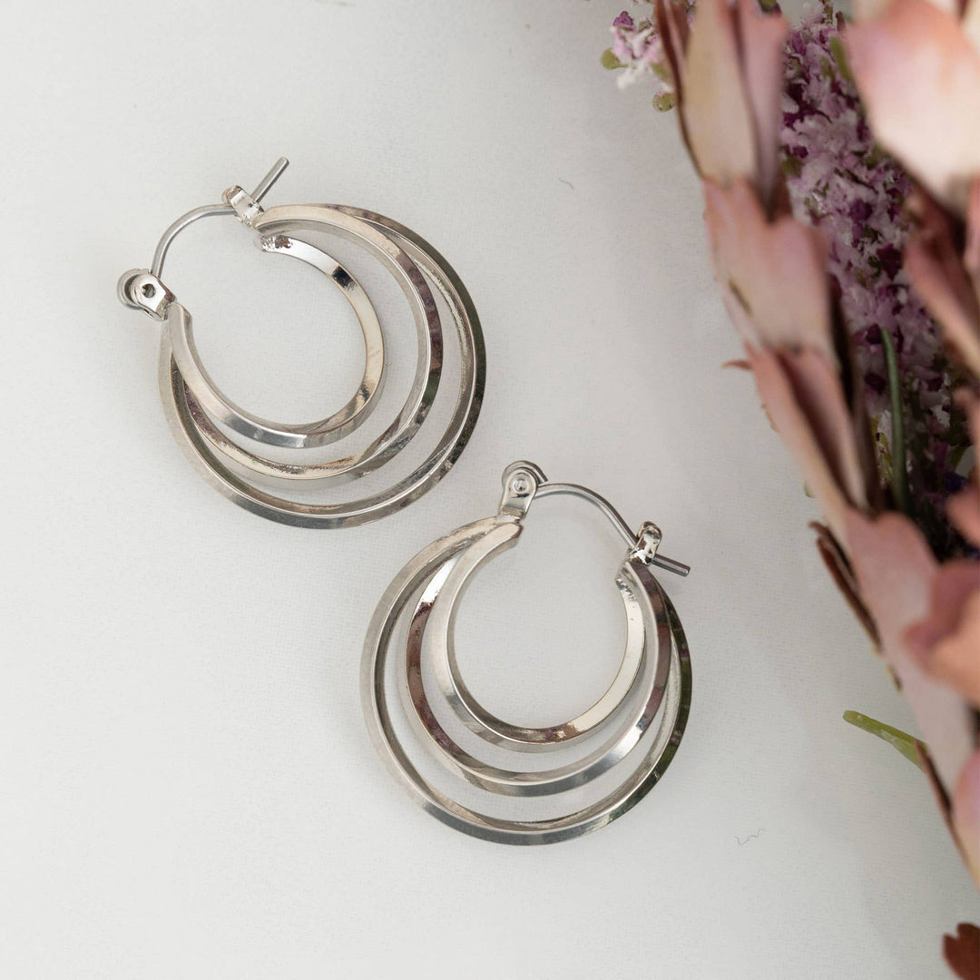 Classic Multi-Hoop Nickel-Free Hoop Earrings