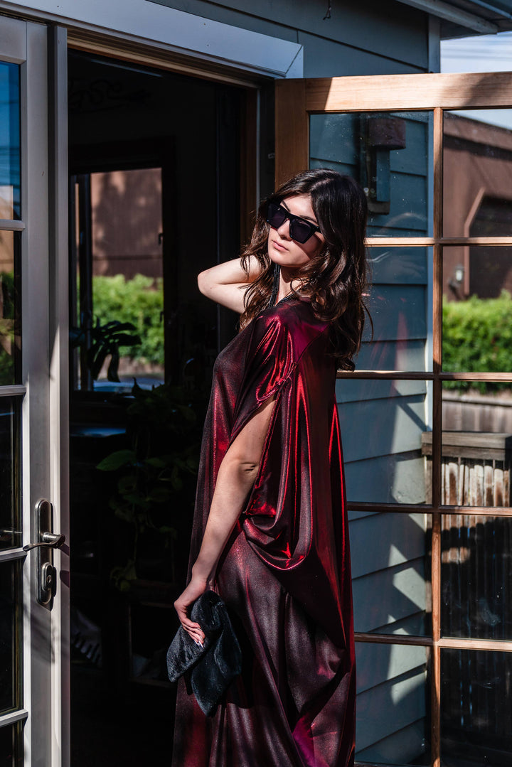 Electric Cherry Caftan