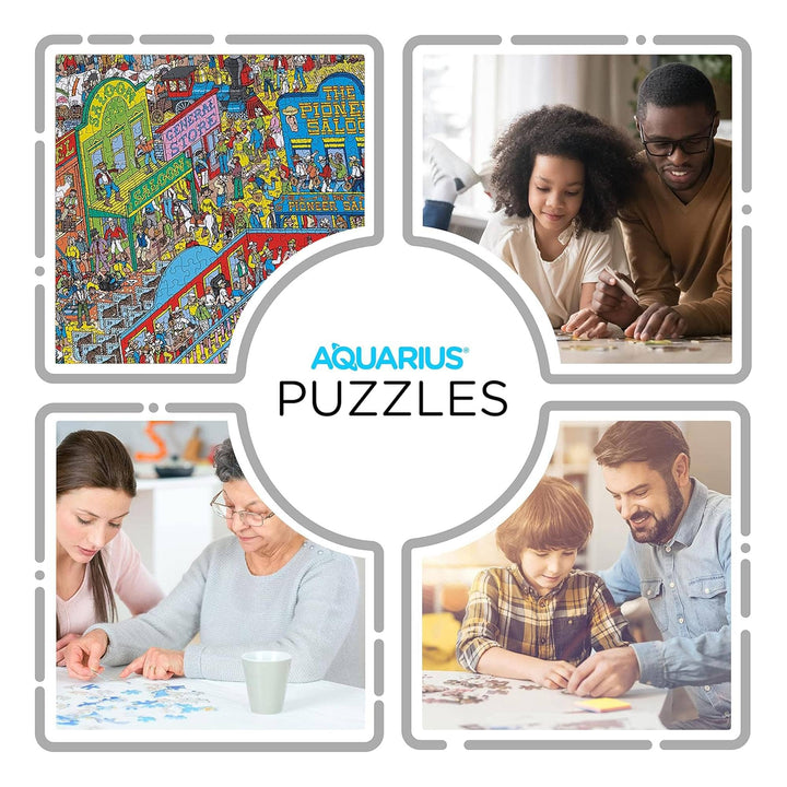 Where's Waldo Wild Wild West 1000-Piece Jigsaw Puzzle