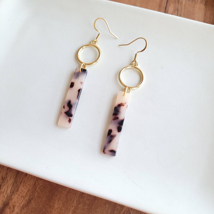 Isabella Earrings - Blonde Tortoise // Jewelry, Fall