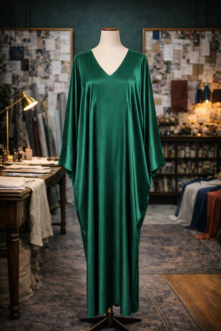 Gracie Caftan in Emerald
