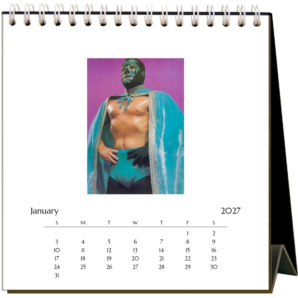 Beefcake 2027 Desk Calendar