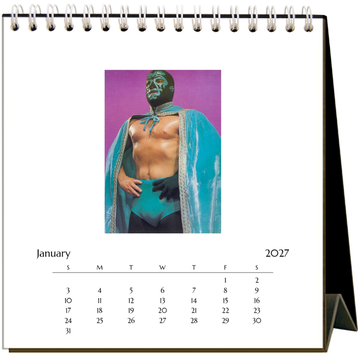 Beefcake 2027 Desk Calendar