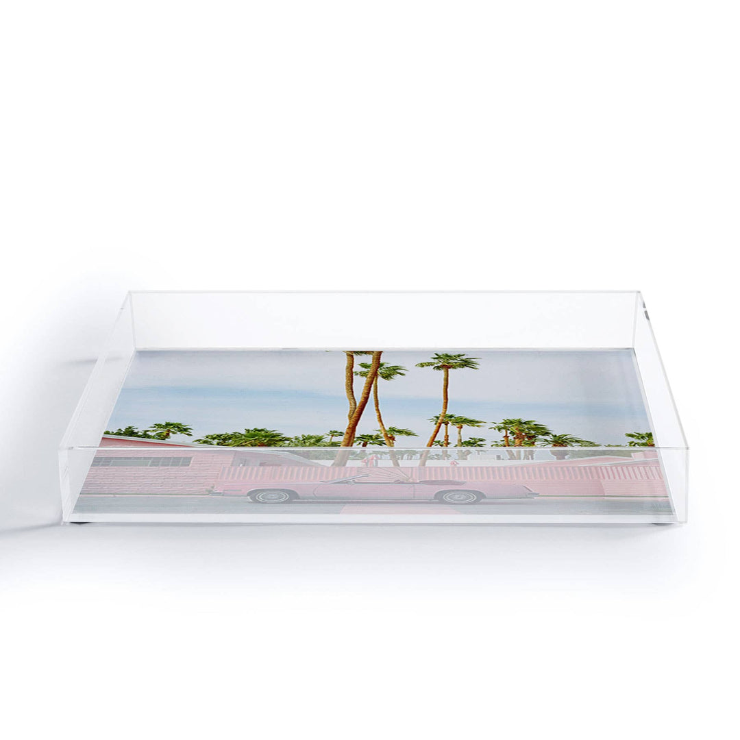 Bethany Young Pink Palm Springs on Film Acrylic Tray