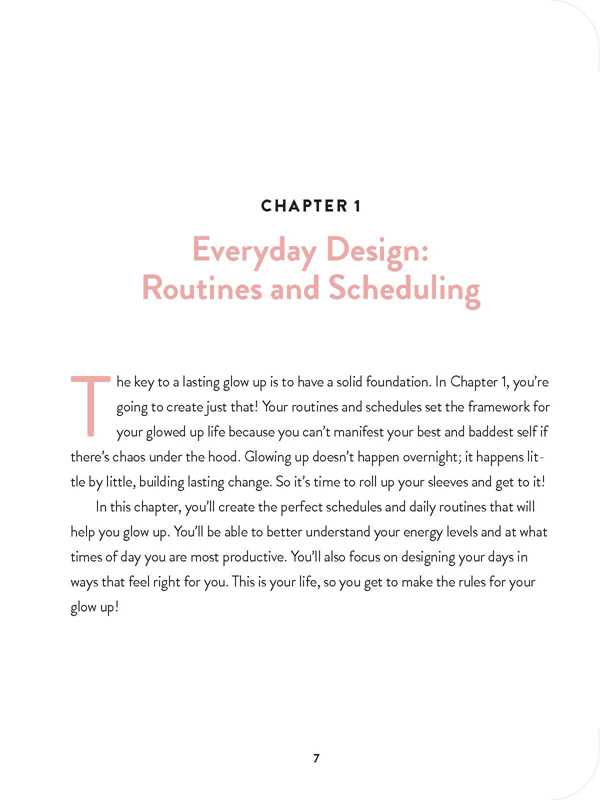 Glow Up Journal by Danielle Richardson