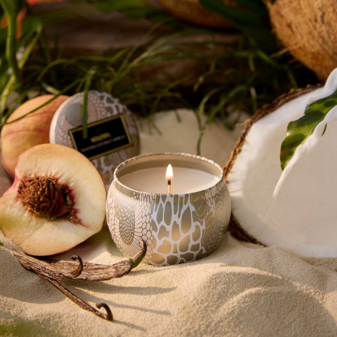 Tahitian Coconut Vanilla Mini Tin