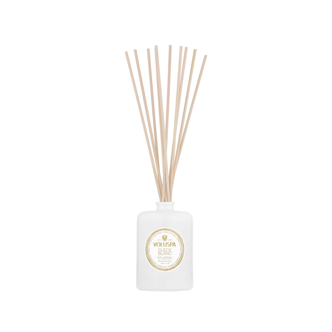 Suede Blanc Reed Diffuser