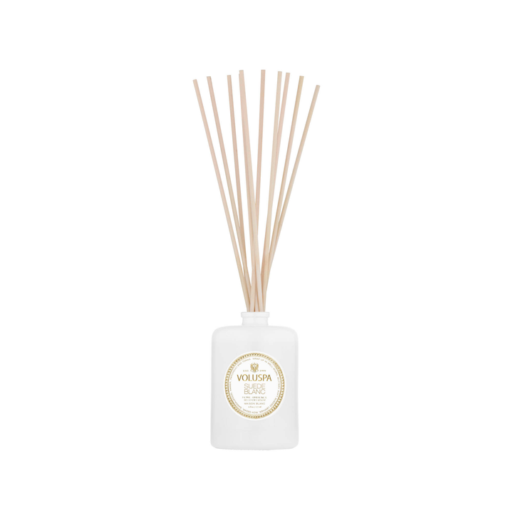 Suede Blanc Reed Diffuser