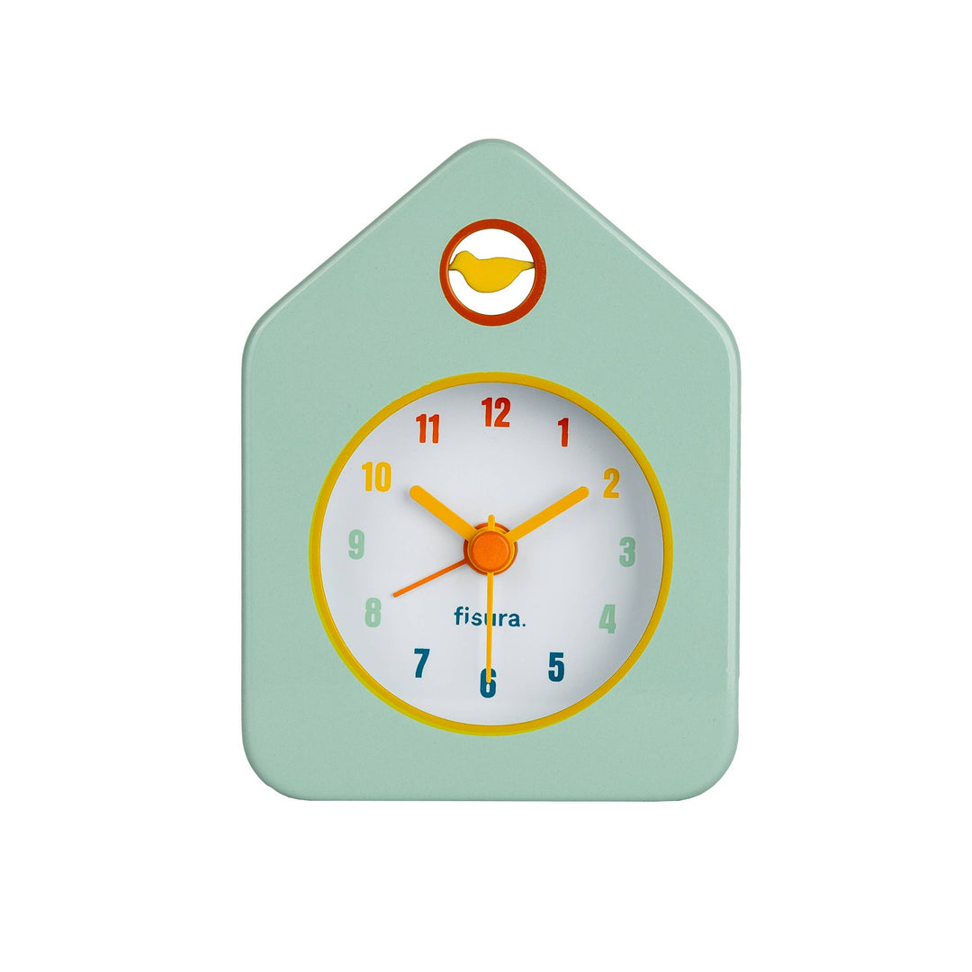 Mini Green Little House Alarm Clock