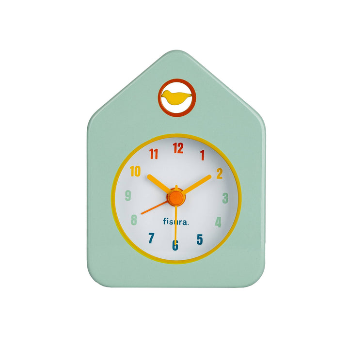 Mini Green Little House Alarm Clock