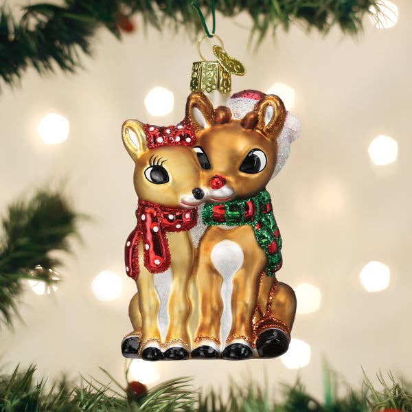Rudolph¨ And Clariceª Ornament
