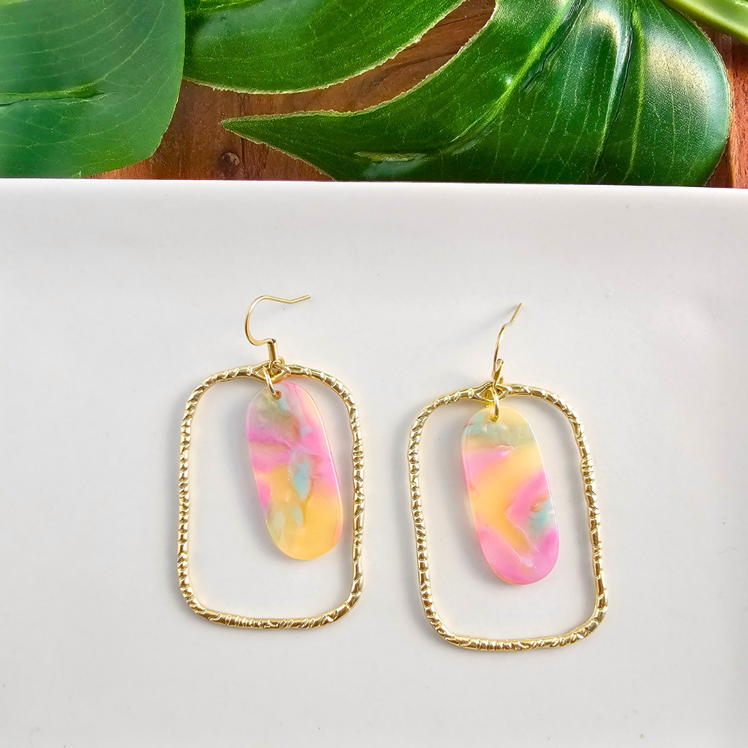 Madison Earrings - Tropical Delight // Jewelry